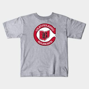 DEFUNCT - Cleveland Barons Hockey Kids T-Shirt